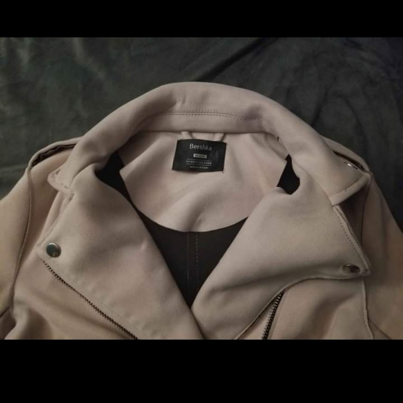 Bershka pink suede jacket - Picture 4 of 4